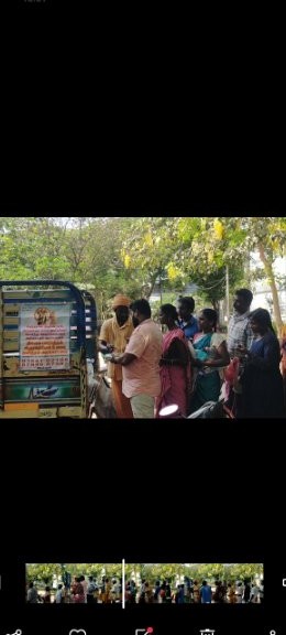 தில்லை பசி தீர்த்தல் ஆதரவட்ட உணவு அளித்தல் அறக்கட்டளை கடலூர் மாவட்டம் சிதம்பரம்