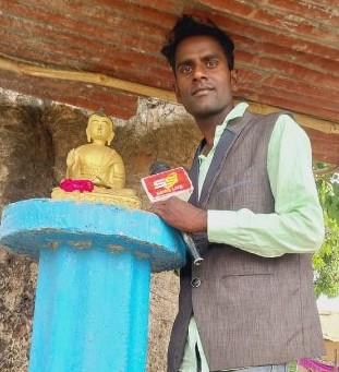 भीम आर्मी तहसील संयोजक वेद प्रकाश मौर्य बिसवा सीतापुर