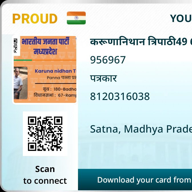 करूणानिथान त्रिपाठी49 67 बीजेपी बढैया