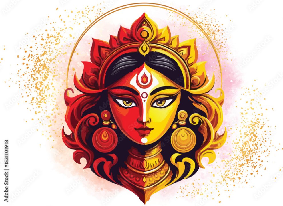 Maa durga fancy