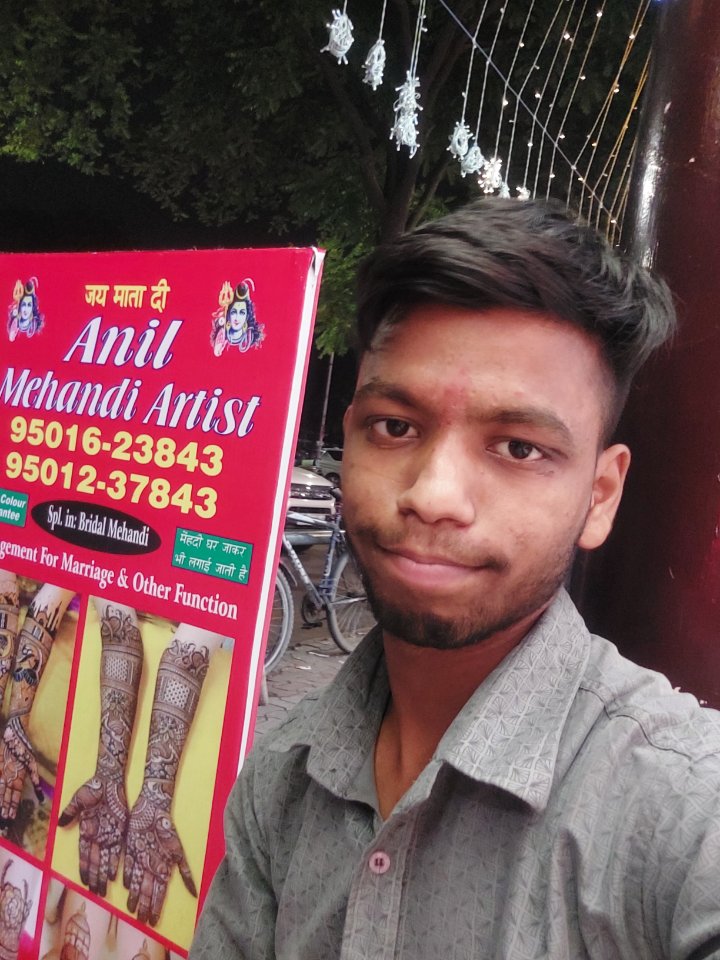 Anil mehandi artist chsndigarh