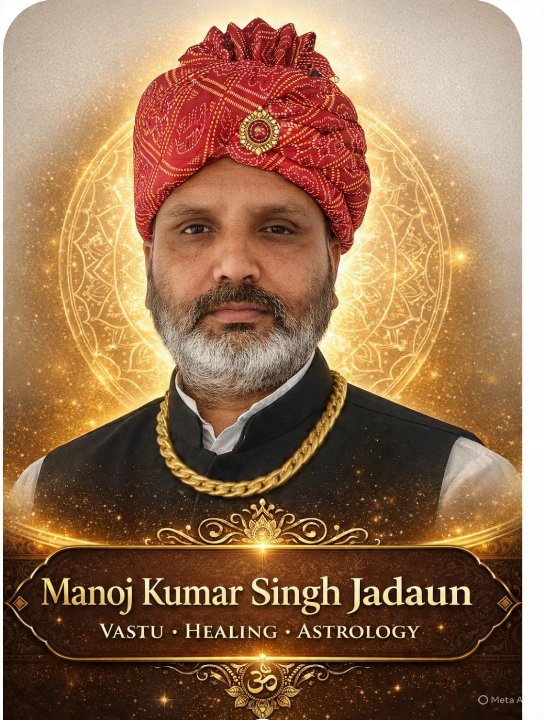 Manoj Kumar Jadaun , Astro Vastu  & Healing  Expert
