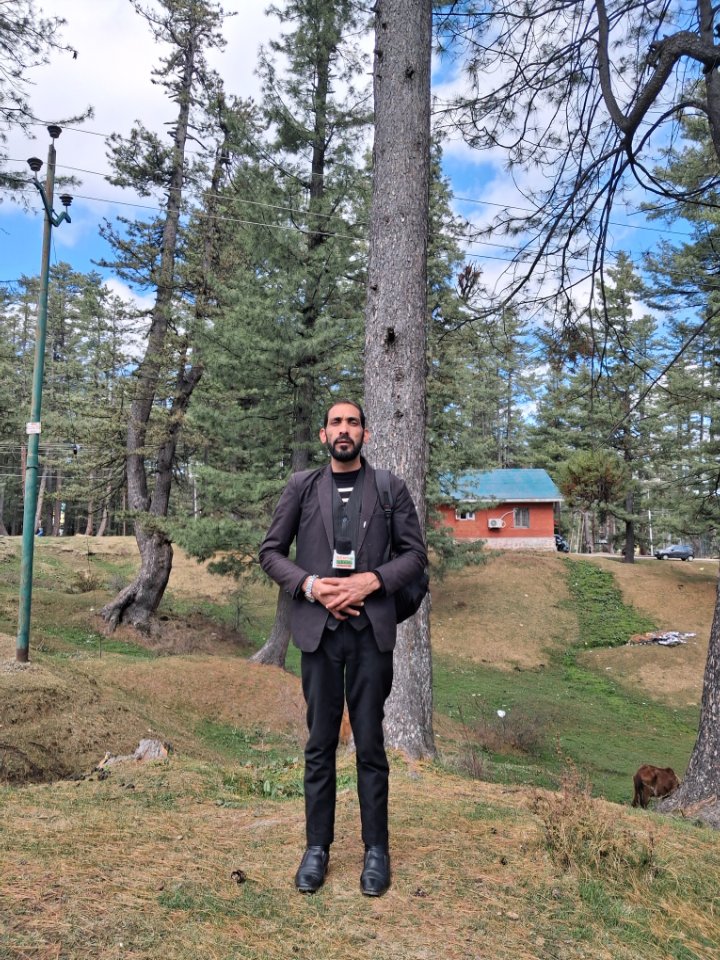 Journalist Ishfaq ahmad