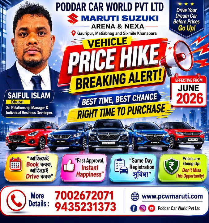 Maruti Suzuki , Gouripur, Mati