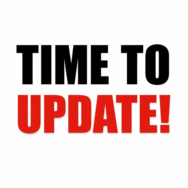 Time to Update