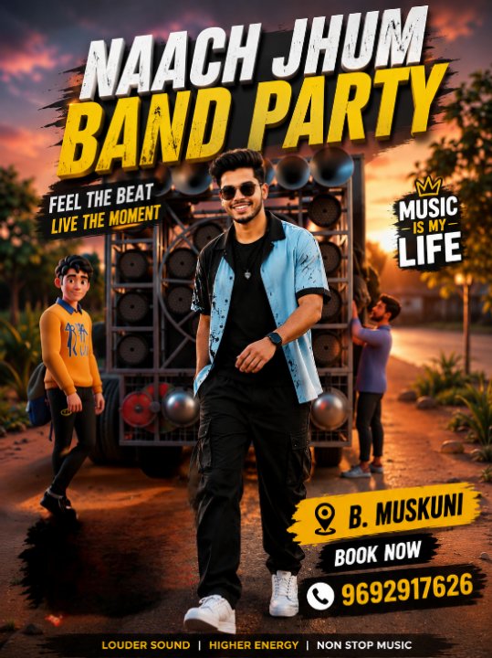 NAACH JHUM BAND PARTY