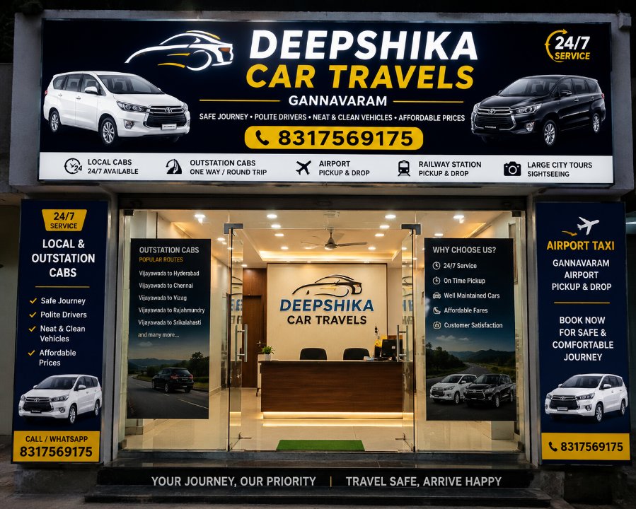 Deepshika Car Travels   Taxi S
